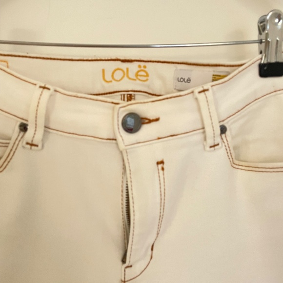 LOLE white Denim Jeans - Picture 2 of 3